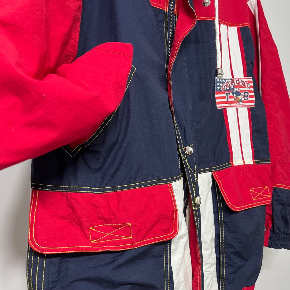 90s  올드스쿨 야구점퍼 자켓  상품이미지6