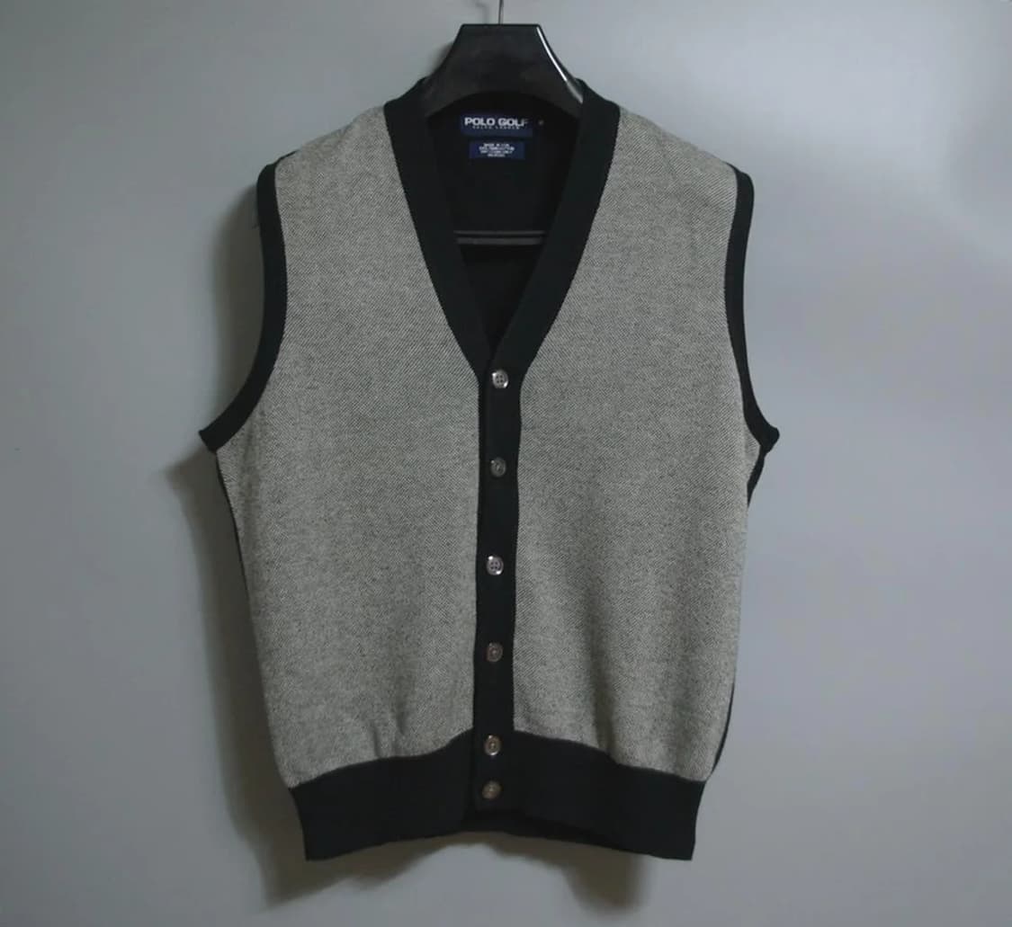폴로골프 가디건조끼 95-100 상품이미지2