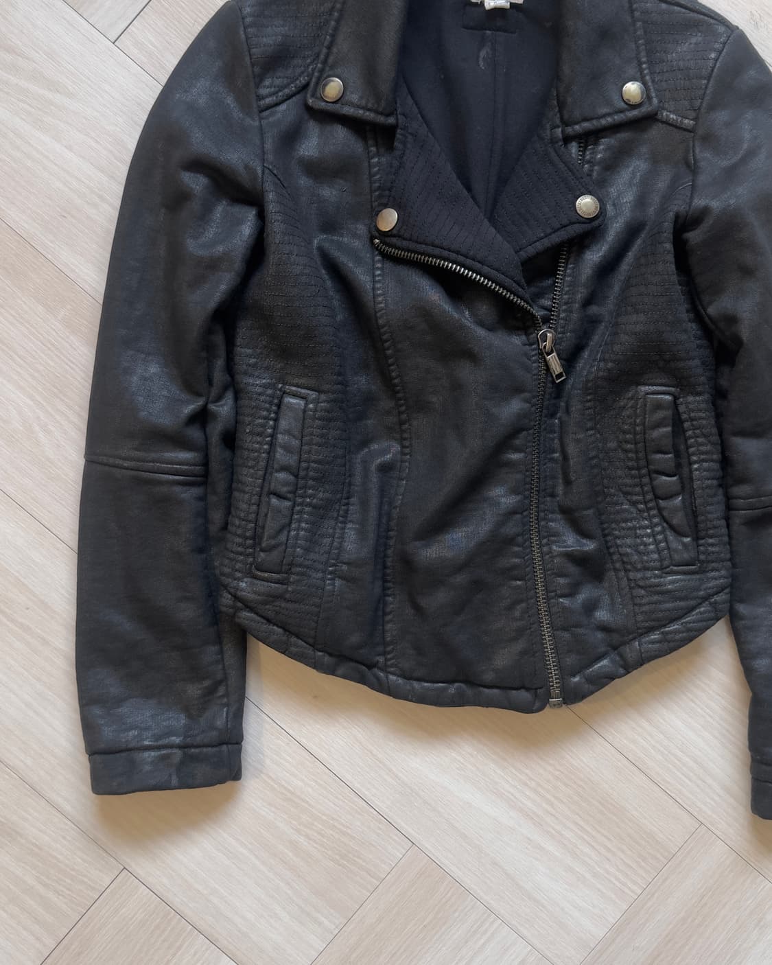 [DIESEL] biker leather jacket  상품이미지3