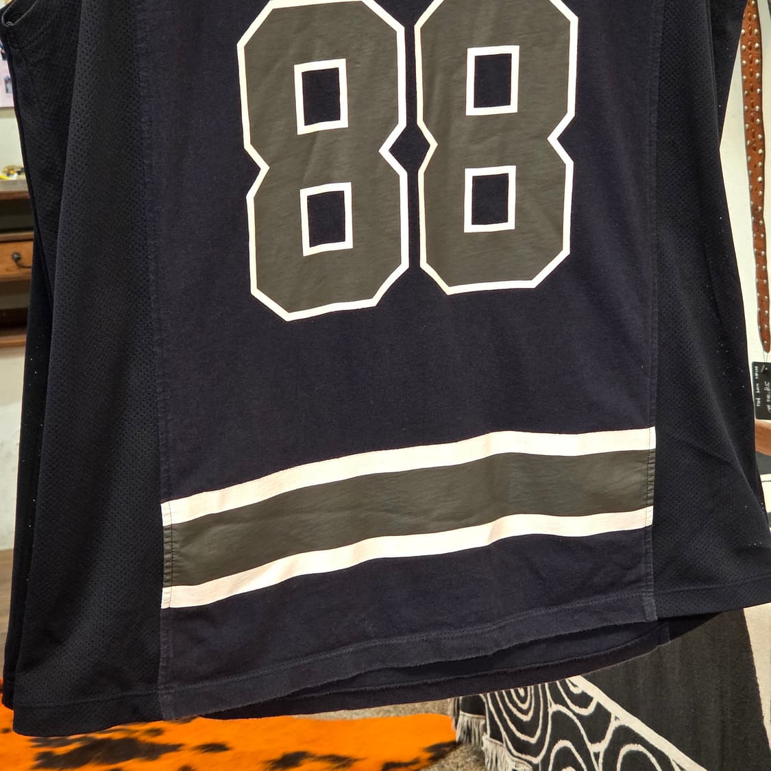 NBA 샬럿 호네츠 네이비 슬리브리스 상품이미지2