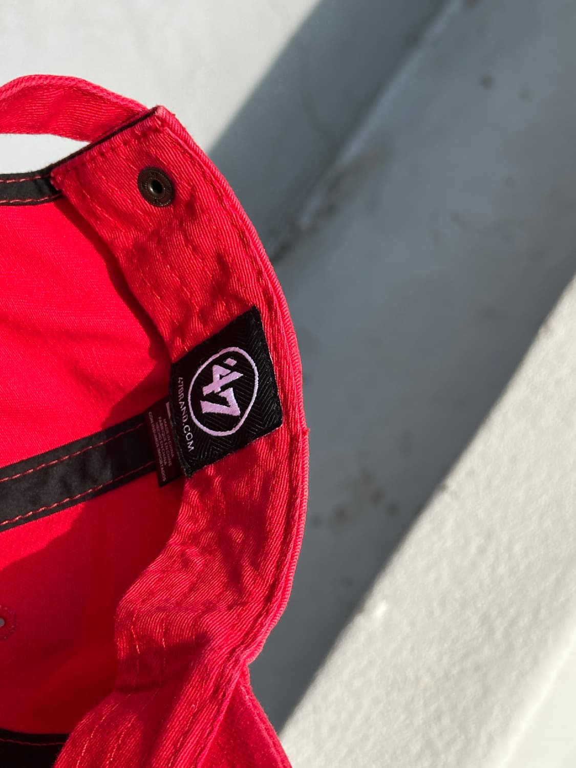 [F] 47브랜드 뉴욕양키스 레드 볼캡 모자 상품이미지7