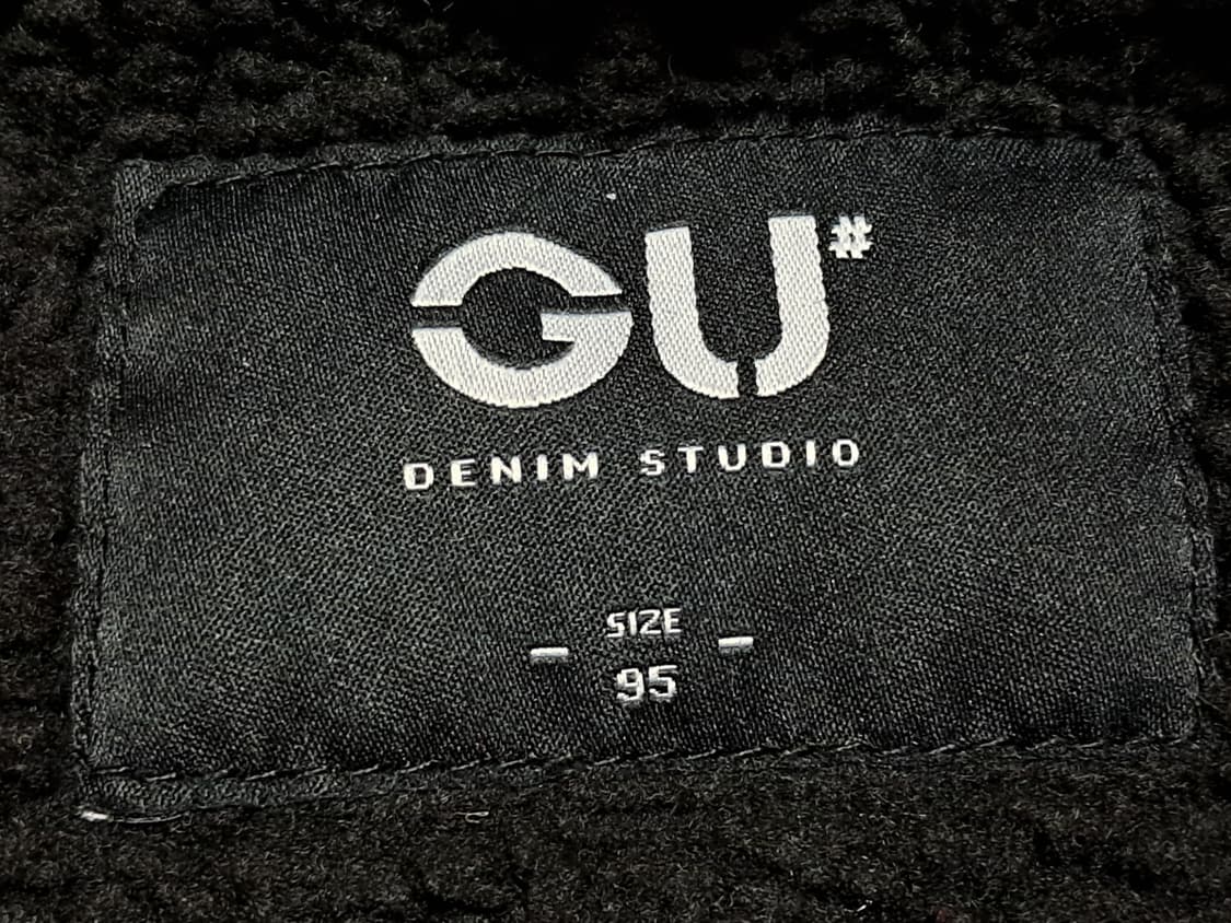 GU 여성 보아털 흑청 자켓 95 상품이미지6