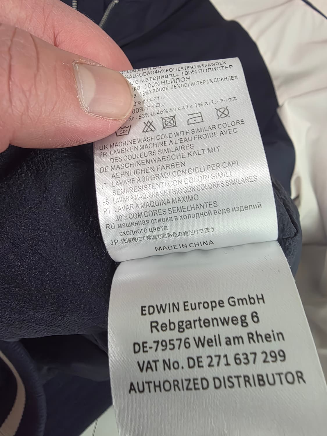 EDWIN “TEIDE” Souvenir Bomber 상품이미지4