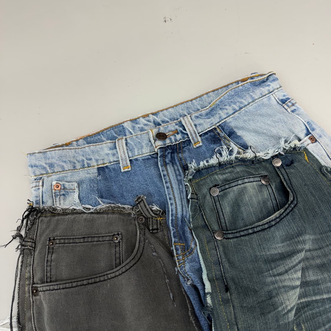 리바이스 리메이크 부츠컷 와이드 데님팬츠  상품이미지4