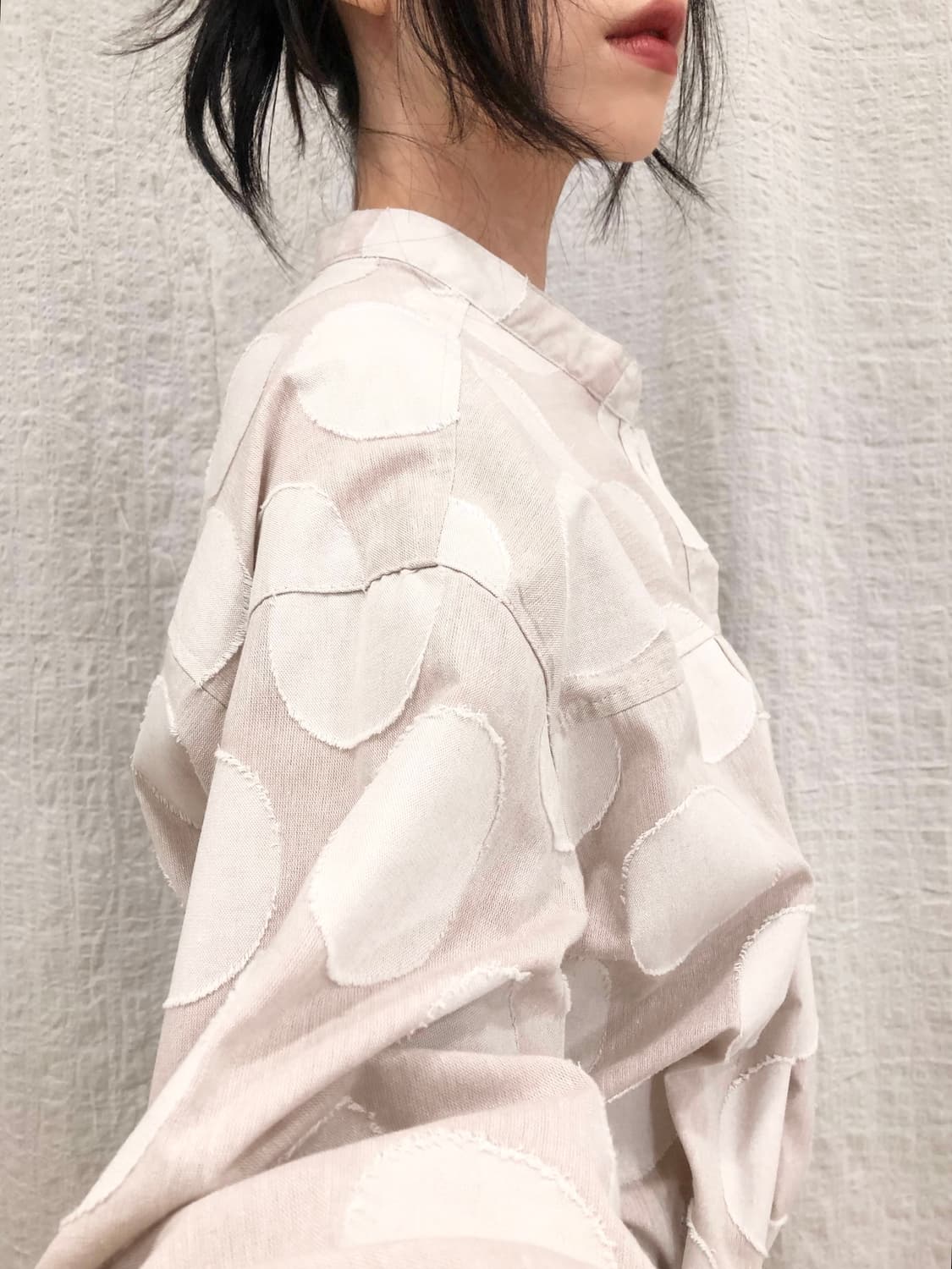 Big polka oversize shirts 상품이미지6
