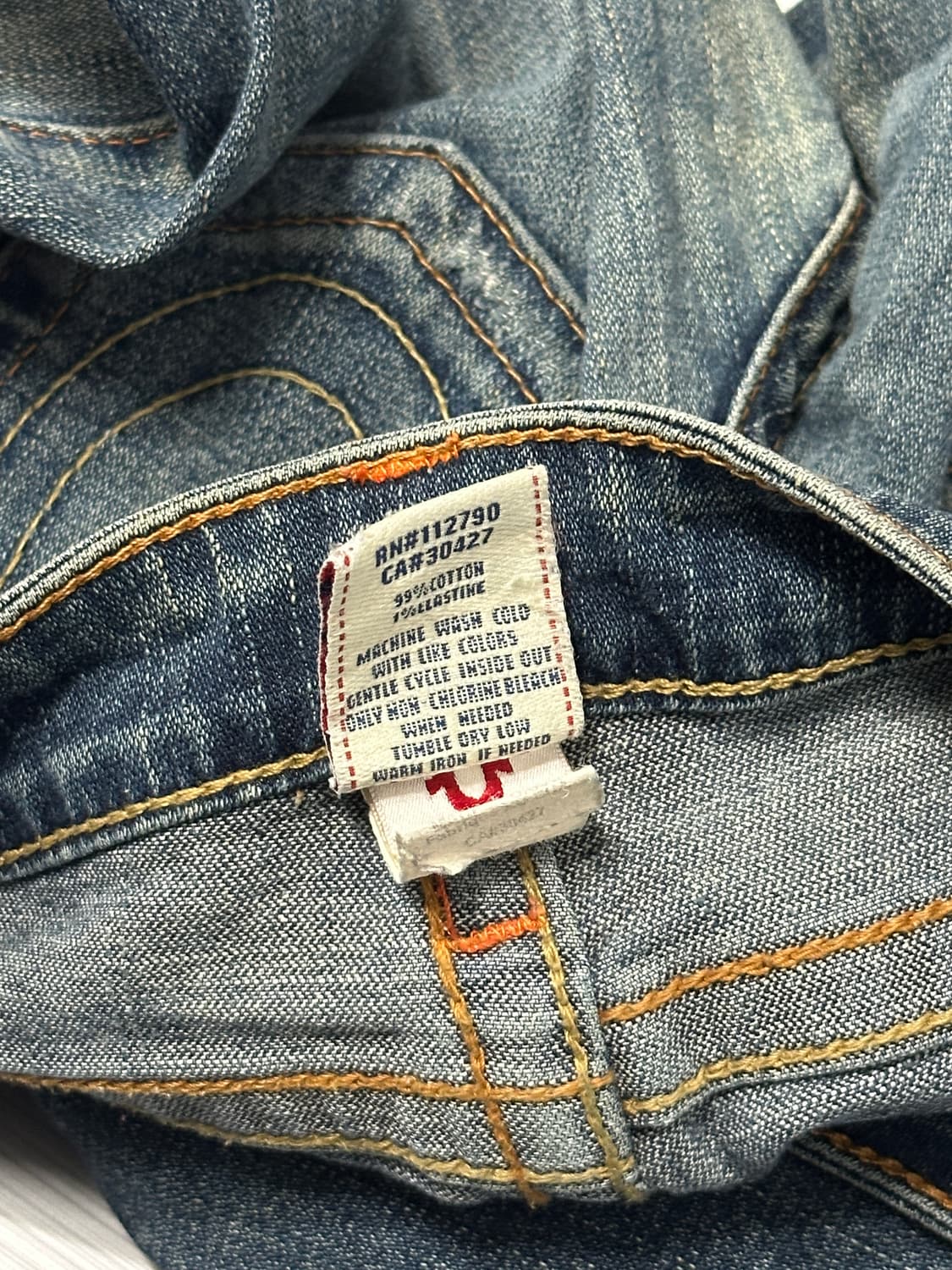 트루릴리젼 JOHNNY 데님 팬츠 청바지 26 상품이미지6