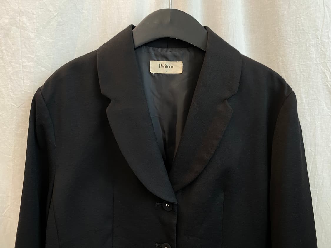 백스트랩 블랙블레이저(L) 상품이미지3