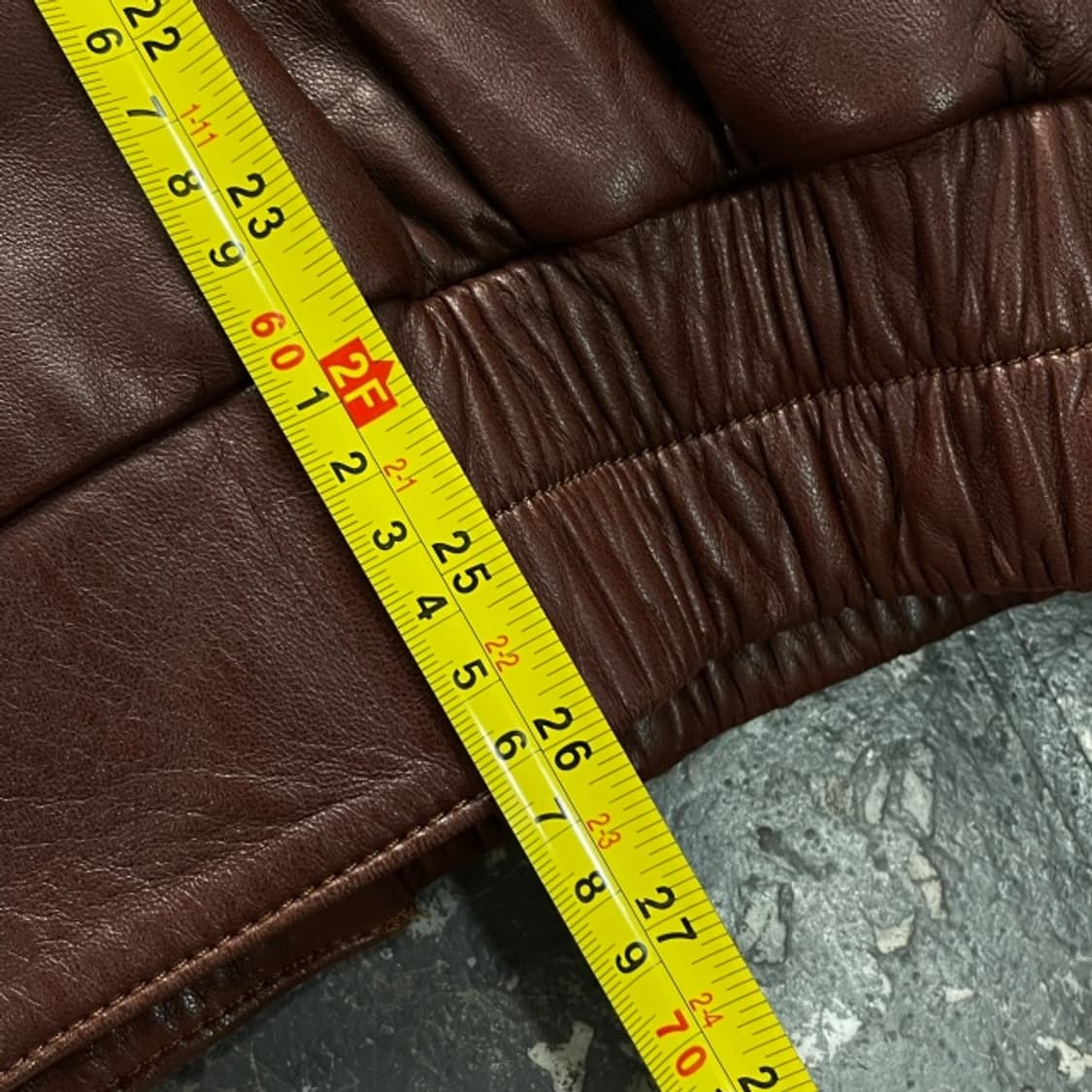 100 MUNPER 스페인 양가죽 A-2 플라이트 자켓 상품이미지9