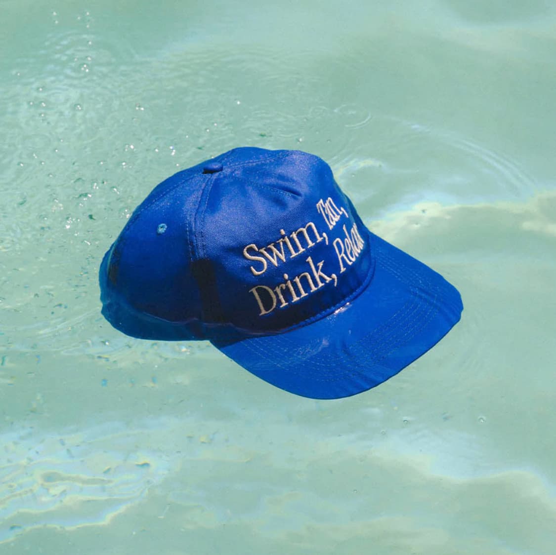 DUVIN 여행 휴양지 컨셉 SWIM TAN DRINK RELAX 모자 상품이미지2