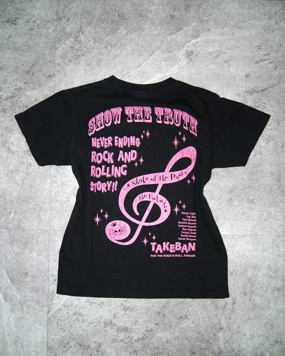 Black Skull  Printing Top 상품이미지2