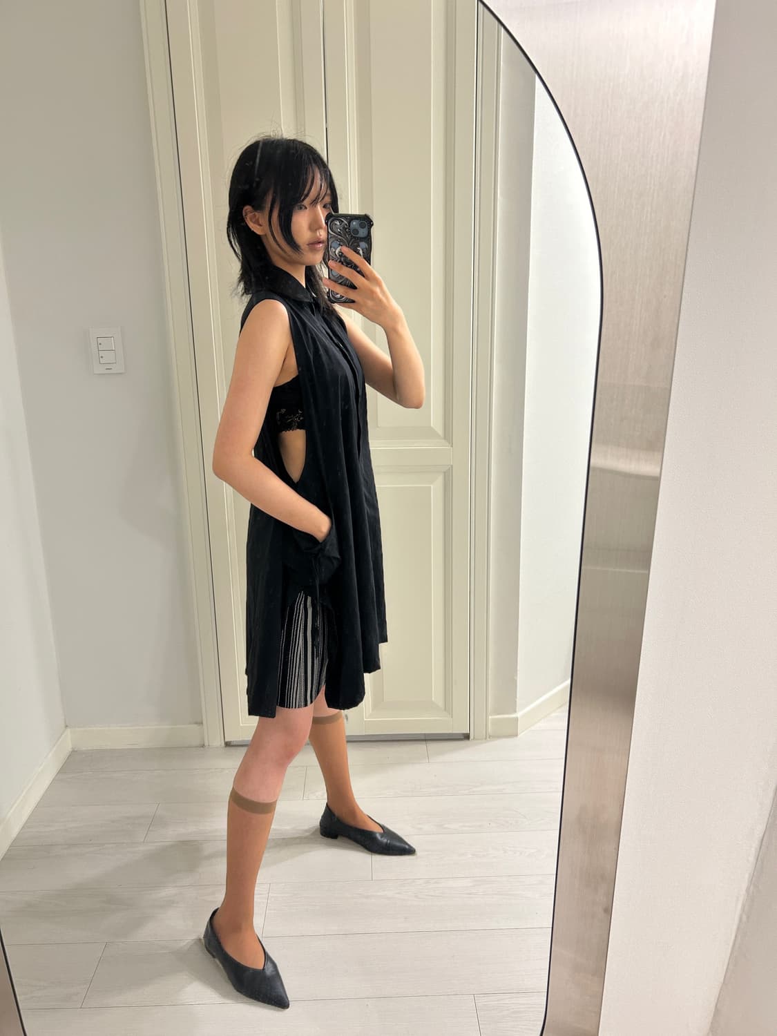 Sleeveless Shirt Dress / 빈티지 원피스  상품이미지2