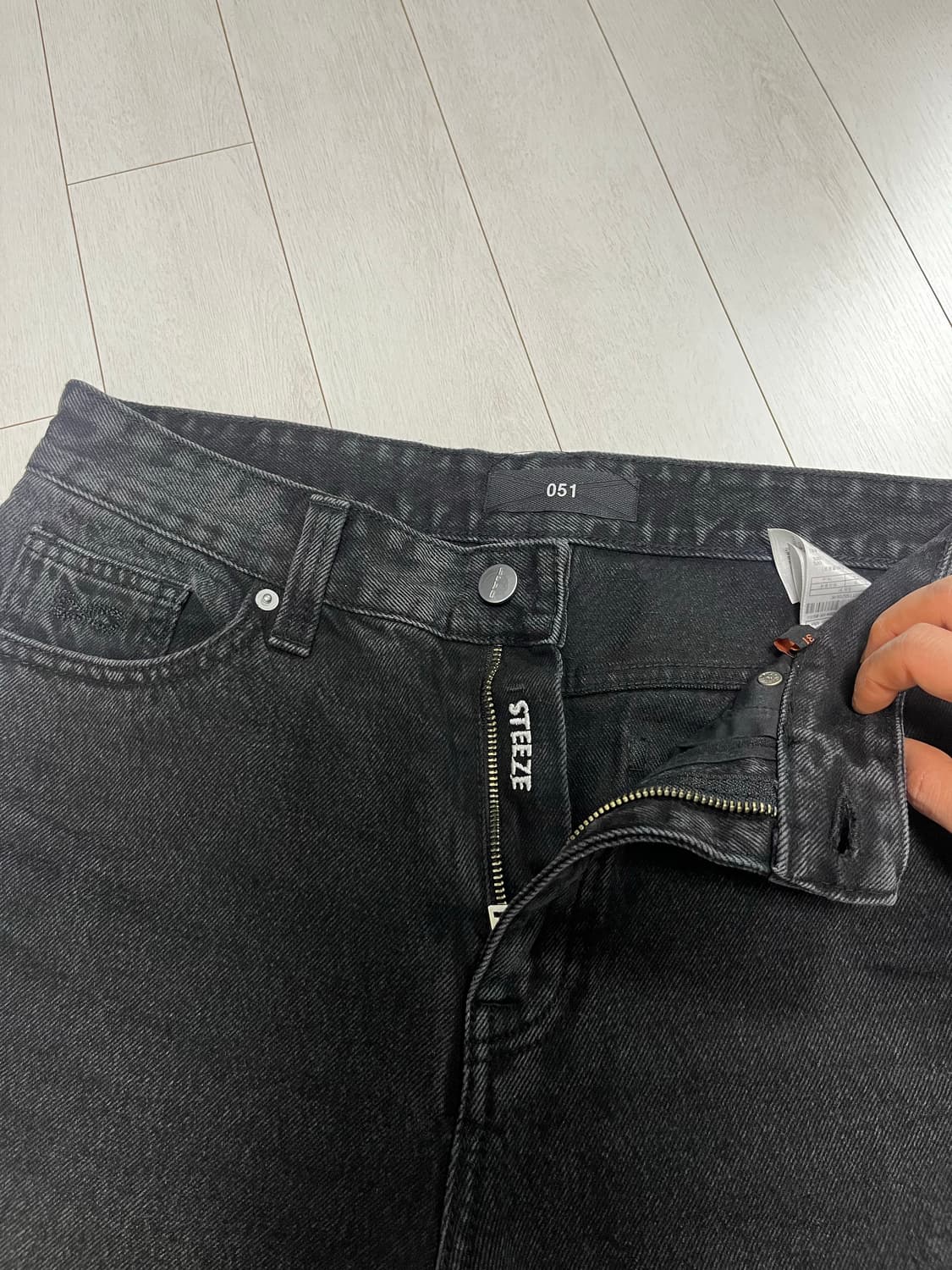 PLAC 051 DB1 블랙 데님 (31) 상품이미지4