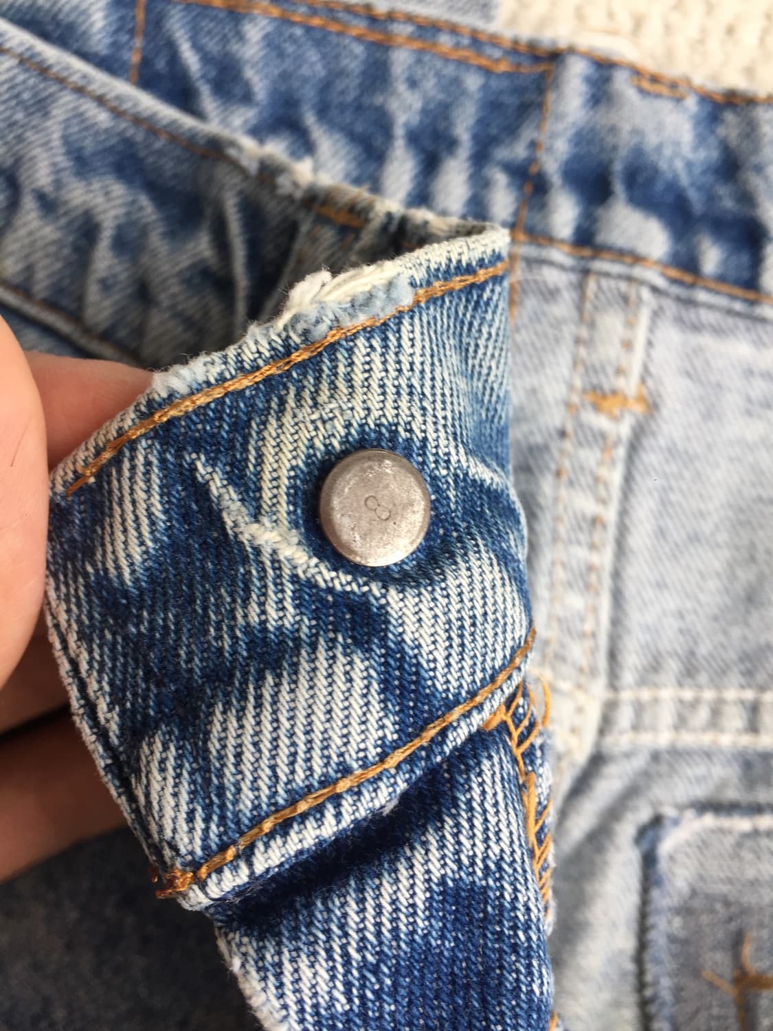 70‘s levis 리바이스 646 벨바텀 부츠컷 데님 상품이미지9