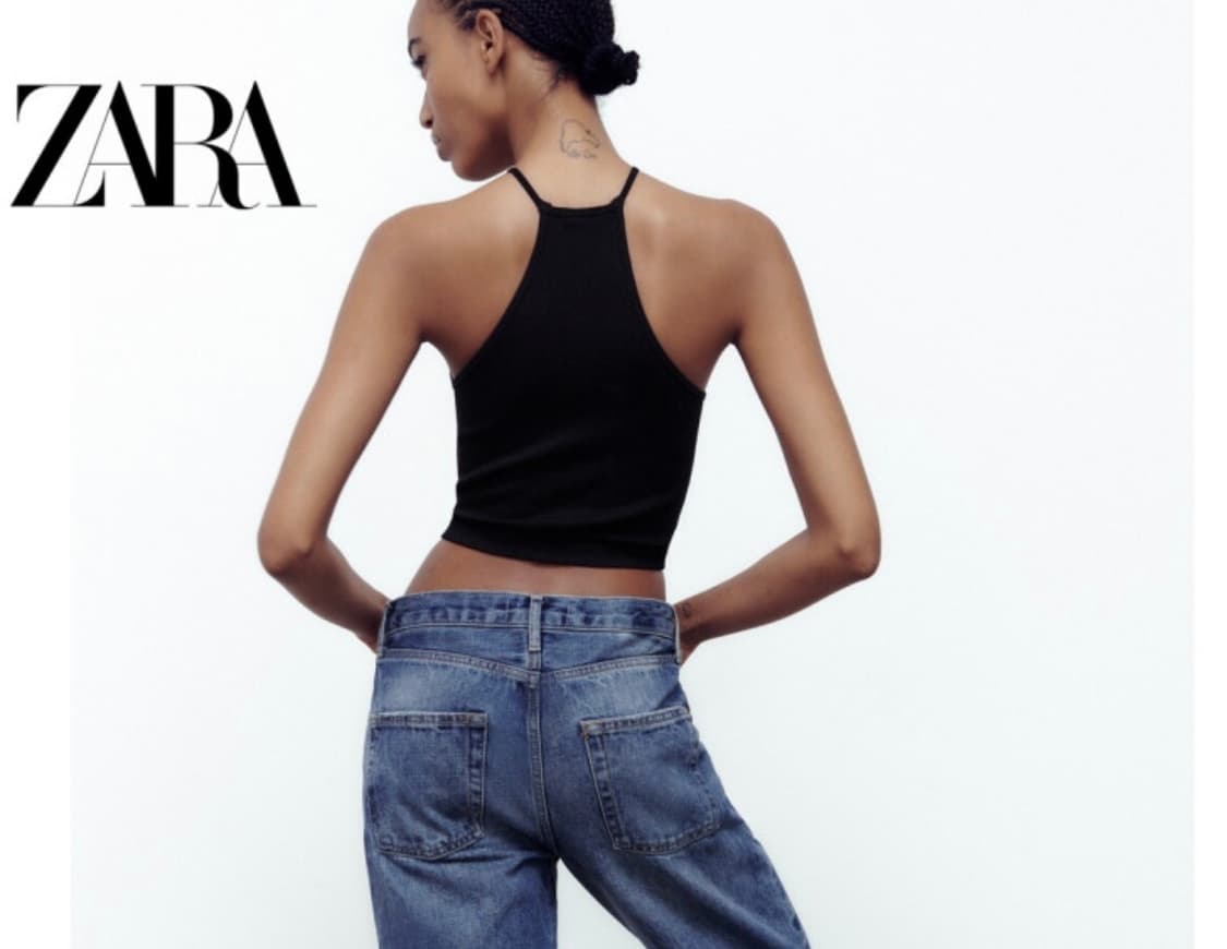 자라 심리스 홀터넥 탑 S 새상품 상품이미지2