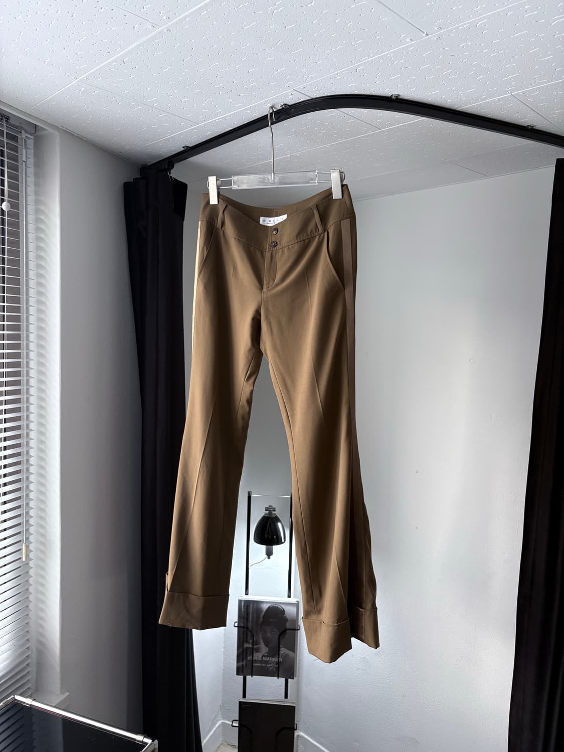 PRIDE internatinal 사이드라인 부츠컷 울 팬츠 상품이미지2