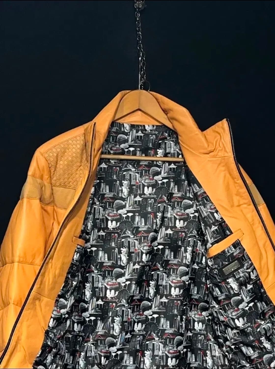 이태리 barassi 가죽 다운패딩 상품이미지6