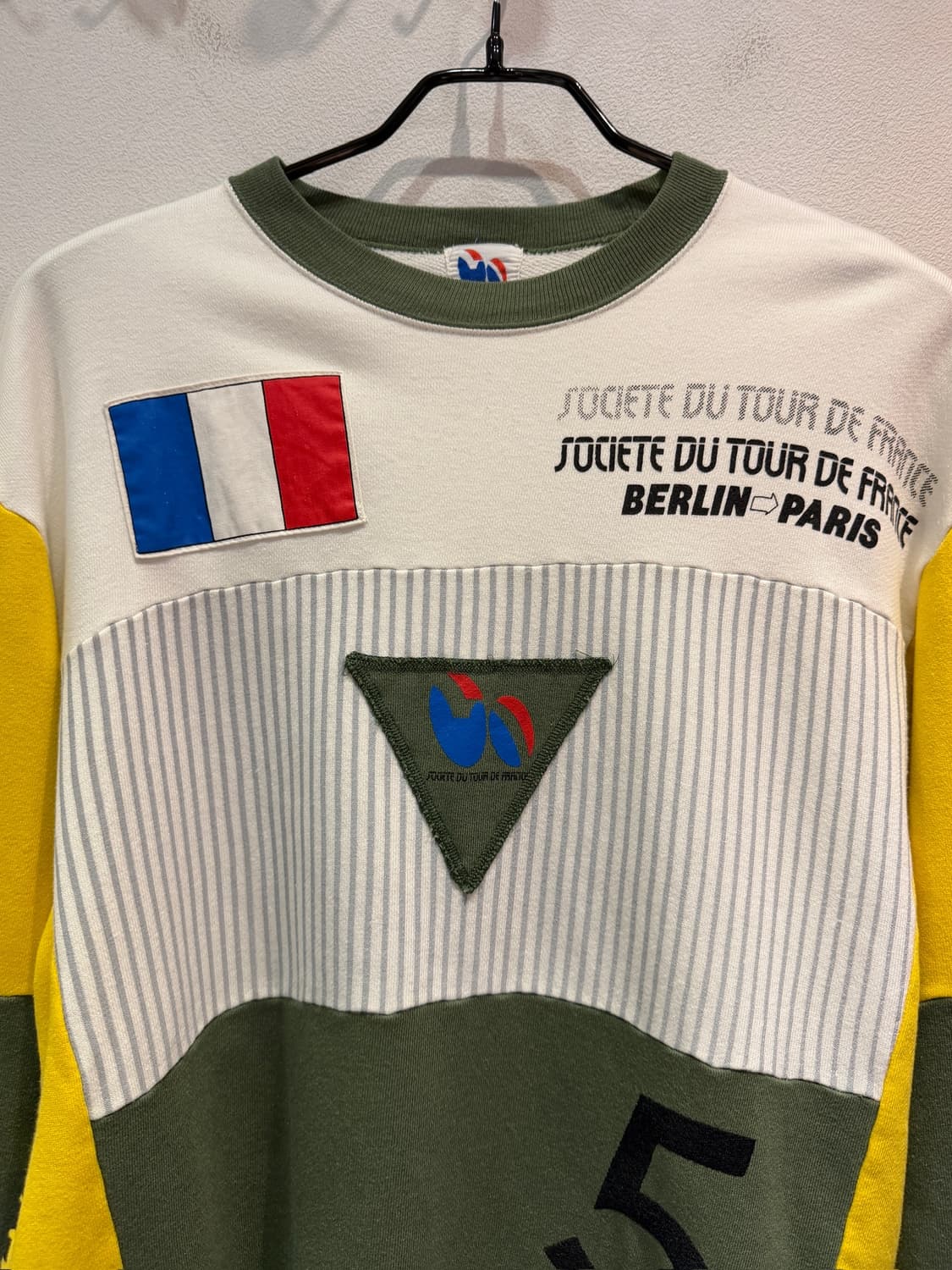 80s 90s Tour de France Color Block Sweat 상품이미지3