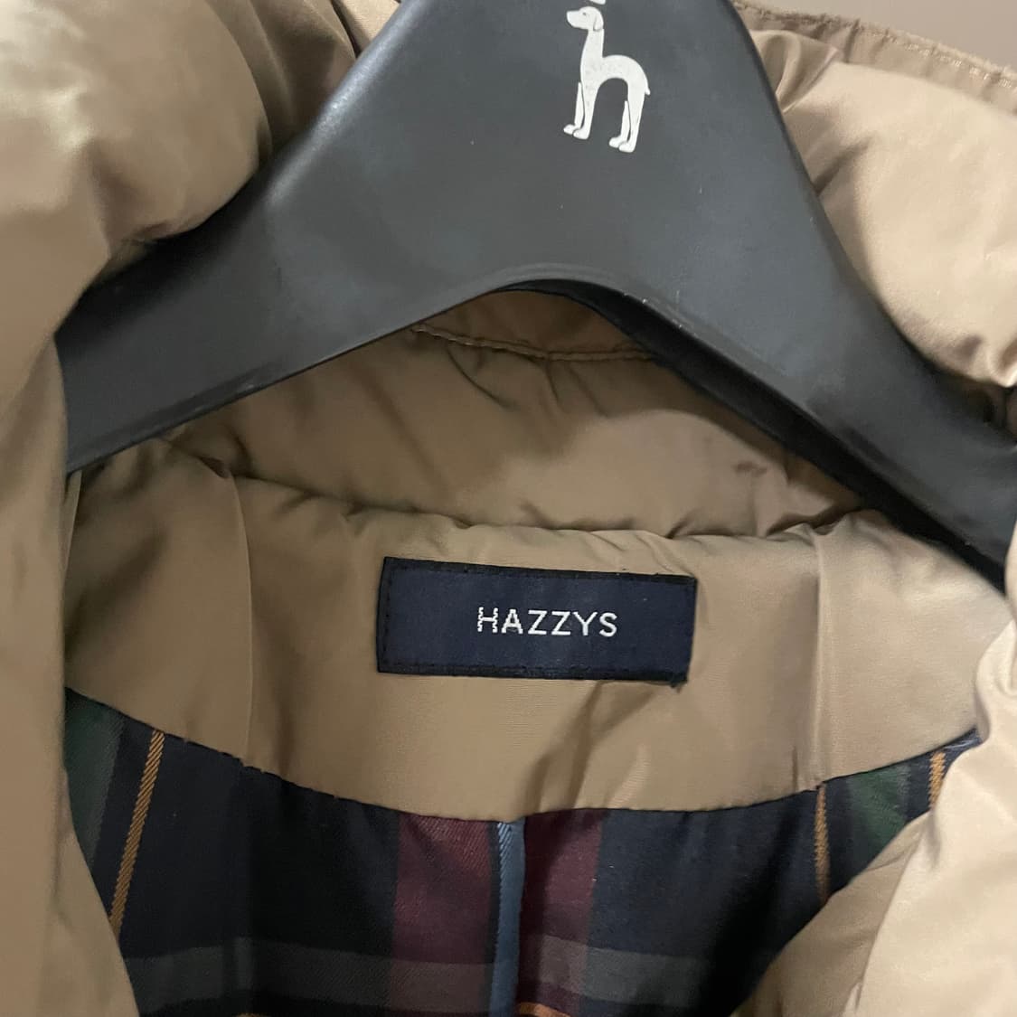 Hazzys 패딩자켓 브라운 90 상품이미지3