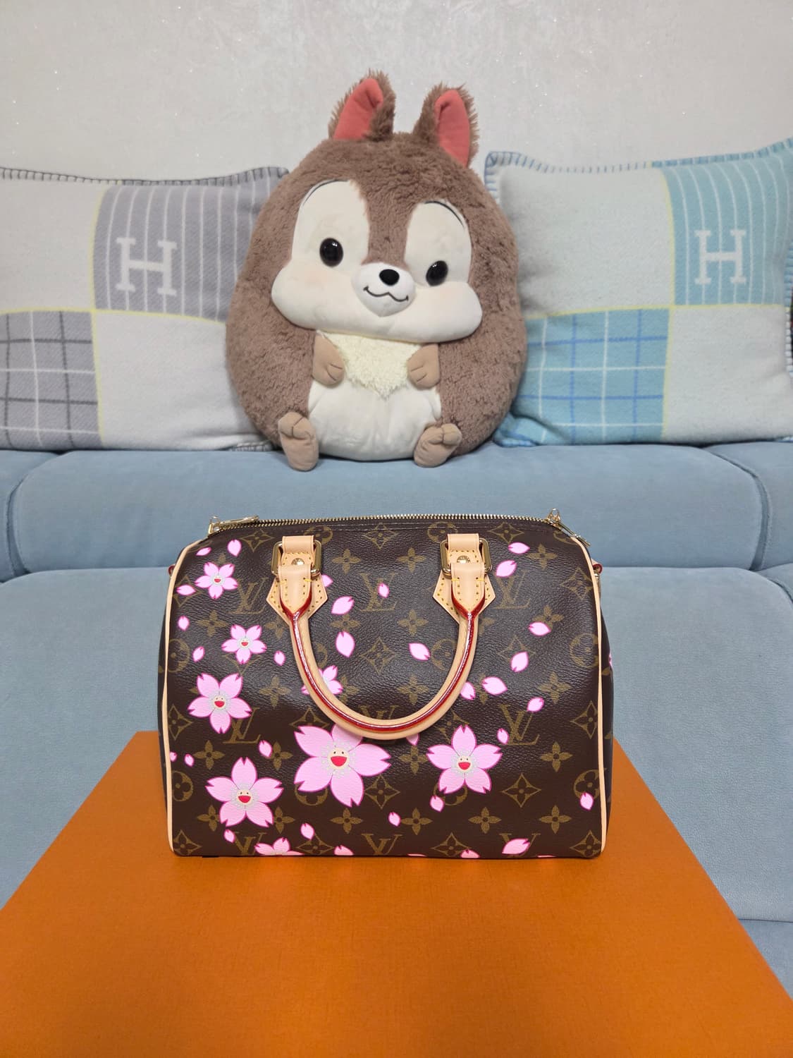 루이비통 x 무라카미 타카시 스피디 반둘리에 25 상품이미지1