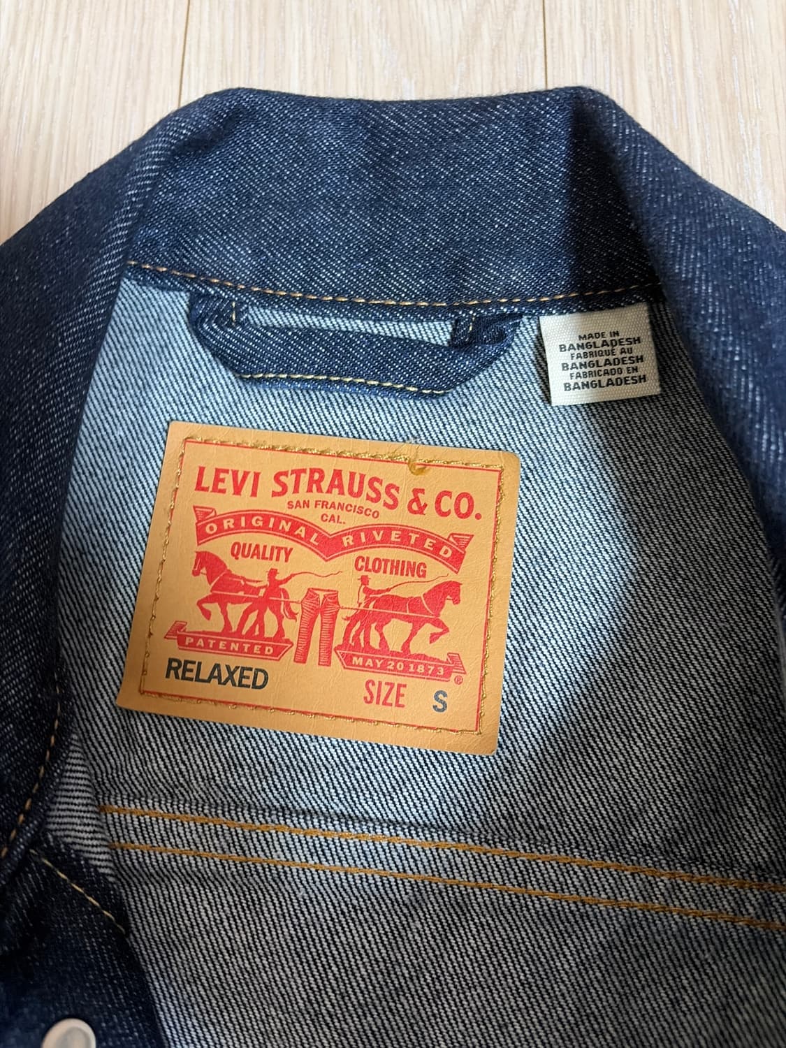 리바이스 타입2 트러커 데님 자켓 S 상품이미지4