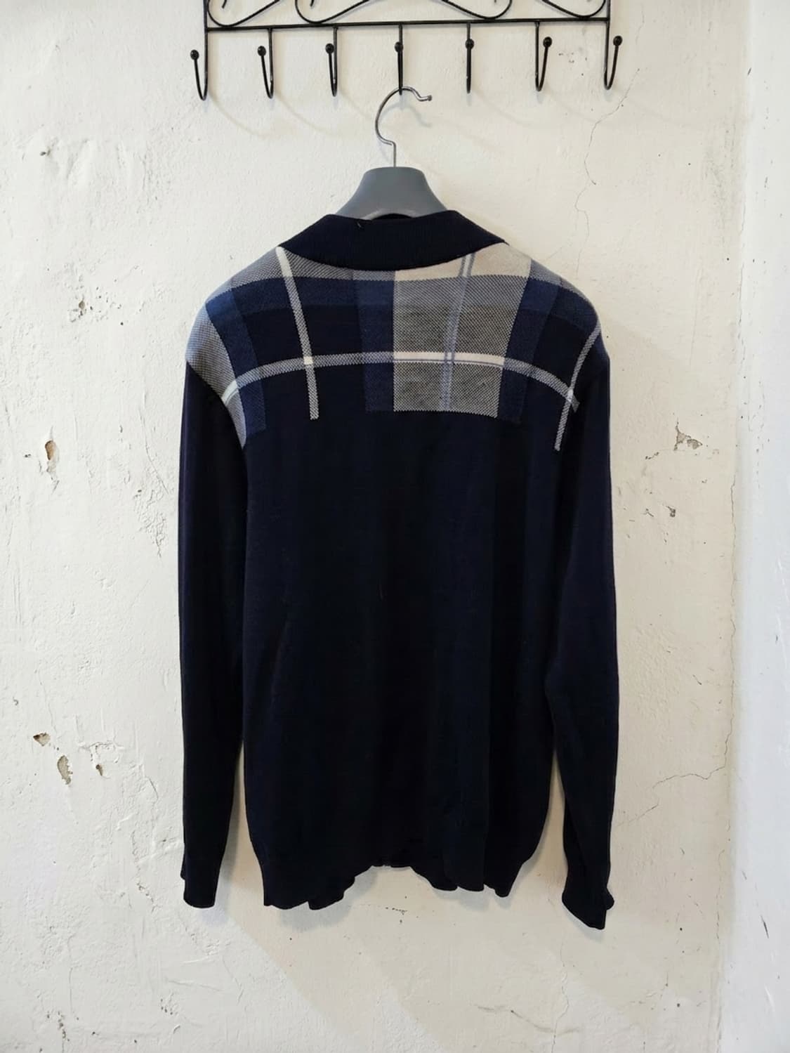 PAT 남성 체크 집업 가디건 105 상품이미지2