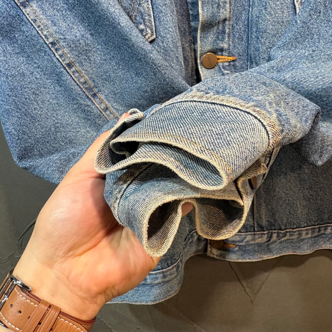 [M] Wrangler 랭글러 빈티지 데님 자켓 상품이미지3