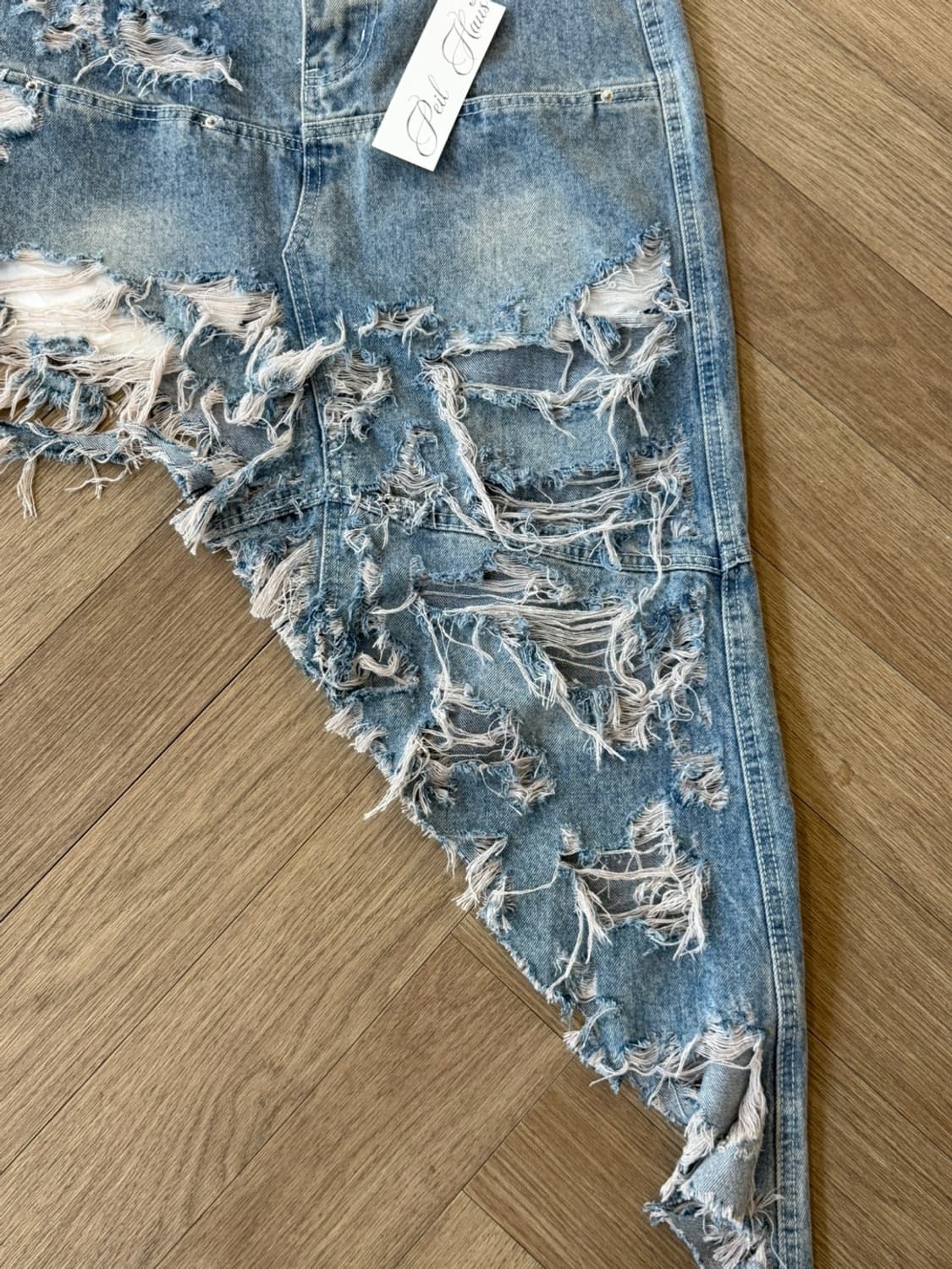 reworked denim skirt 상품이미지8