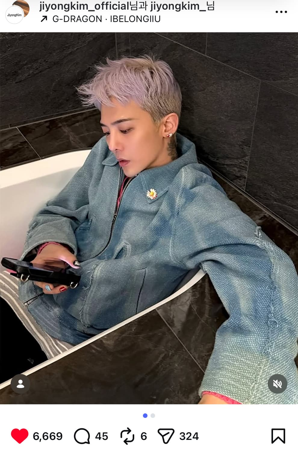 지용킴 25SS 자켓 [L사이즈] 상품이미지1