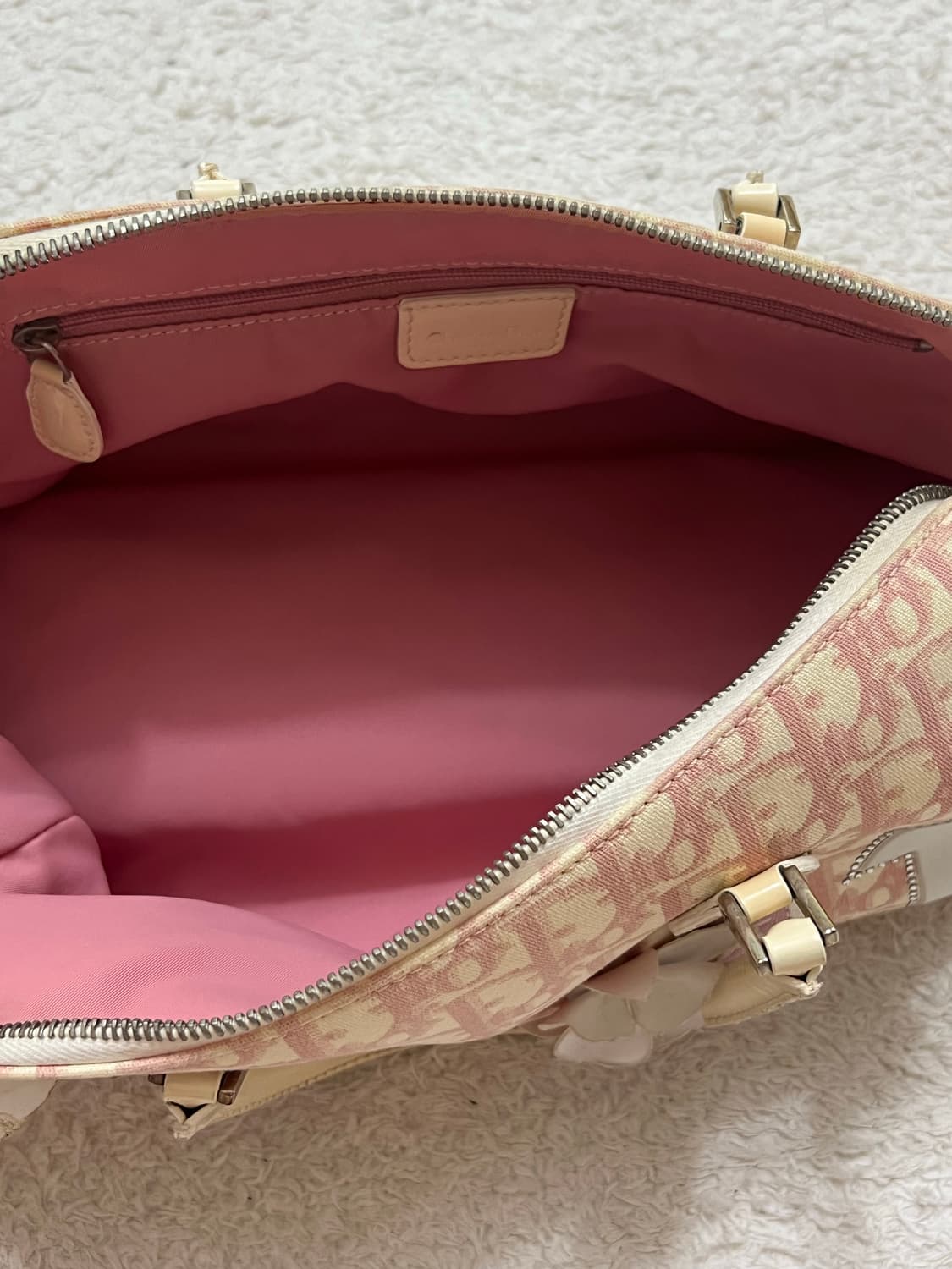 디올 오블리크 토트백 핑크 상품이미지9