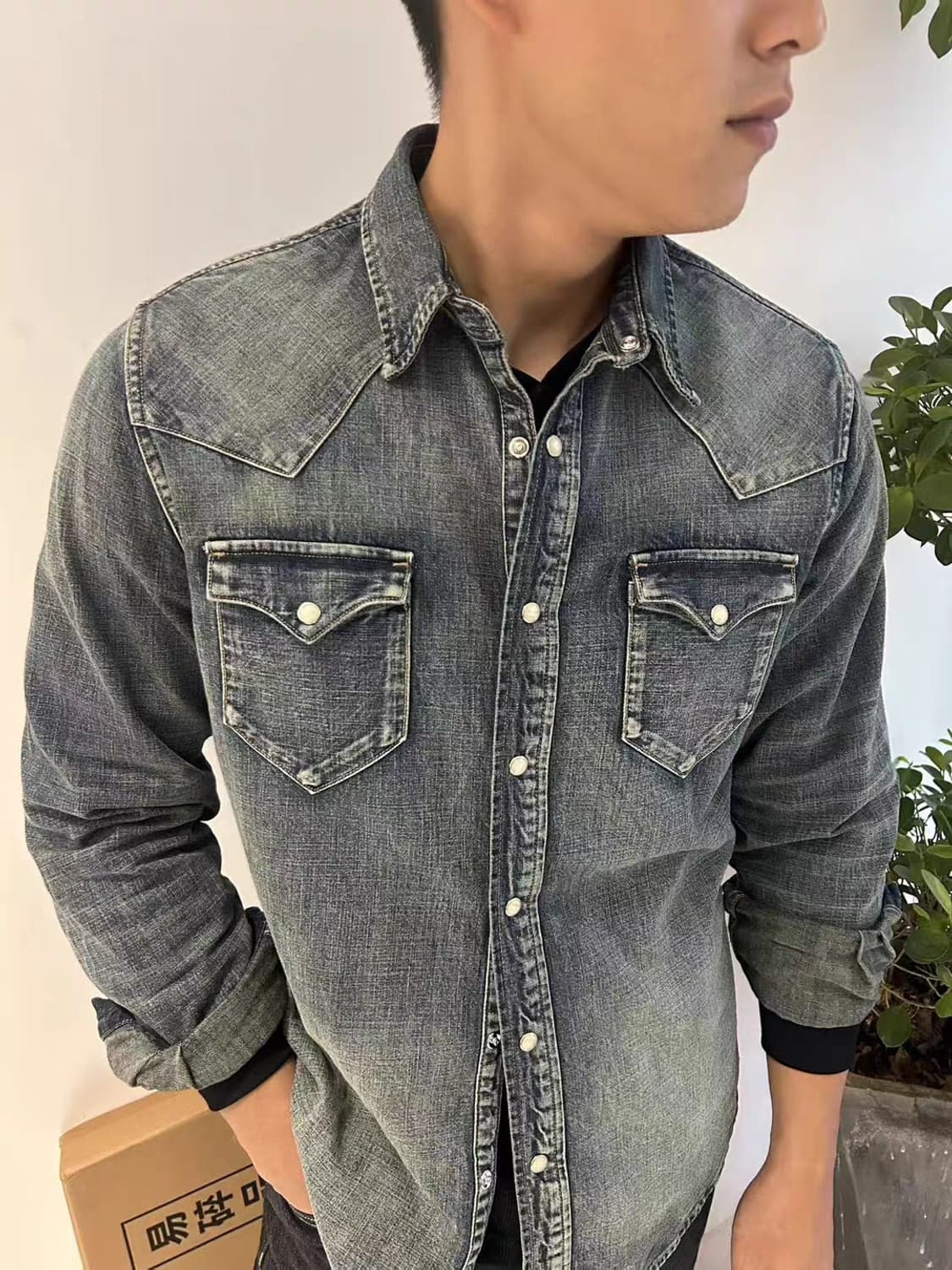 데님셔츠 상품이미지5