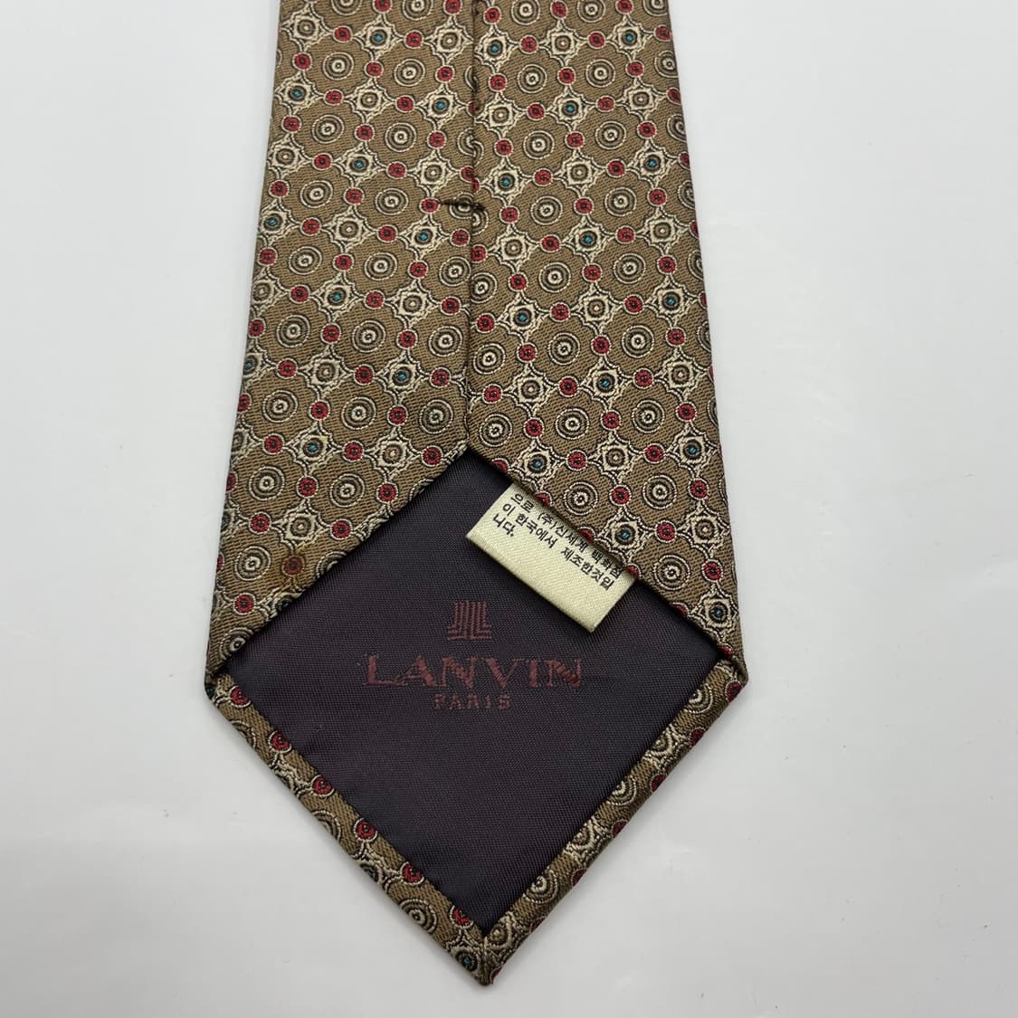 32) (LANVIN) 랑방 패턴 넥타이 상품이미지4