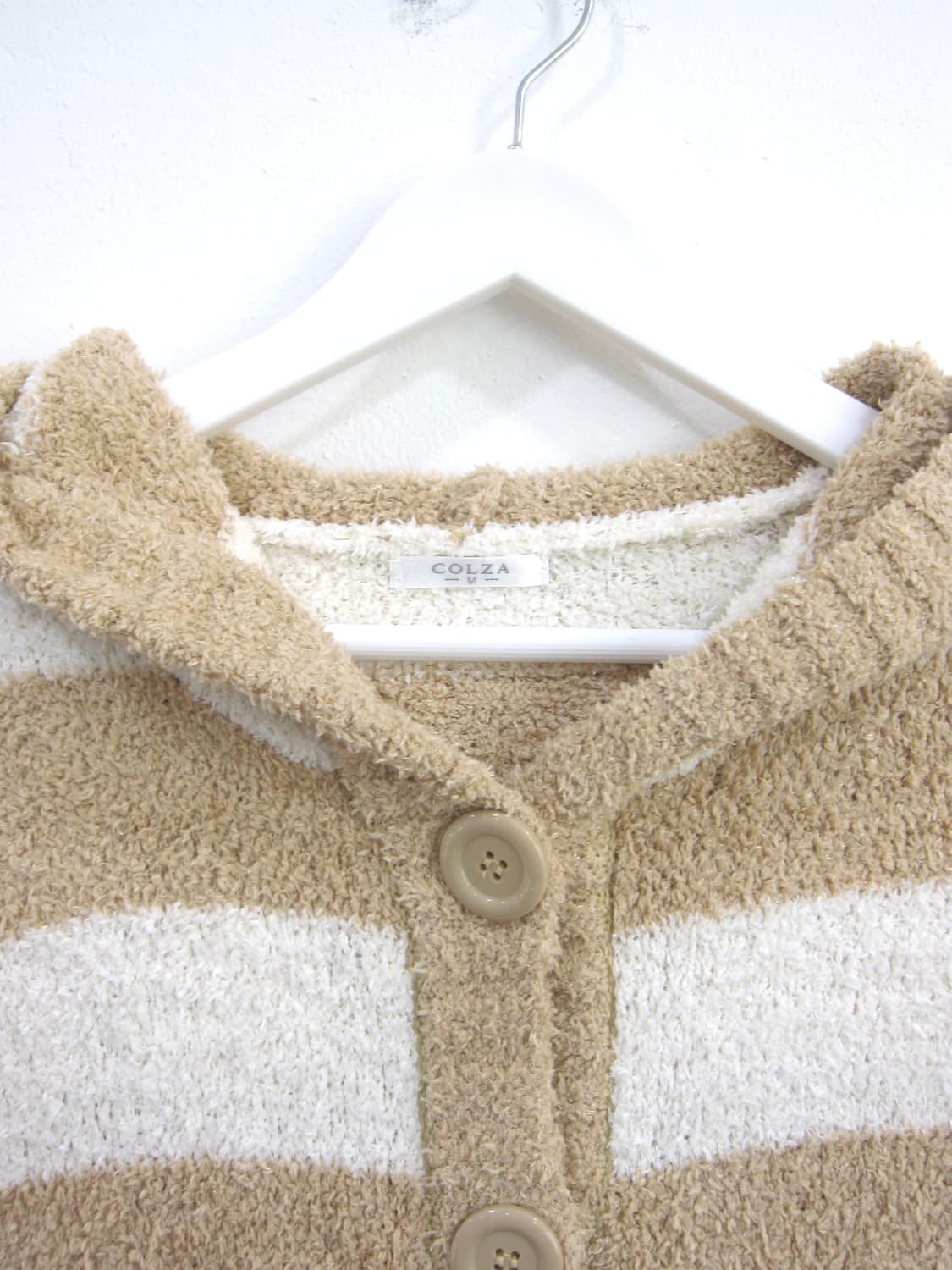 colza 콜자 스트라이프 후드 원피스 리즈리사 헤이세이 라떼갸루 상품이미지2