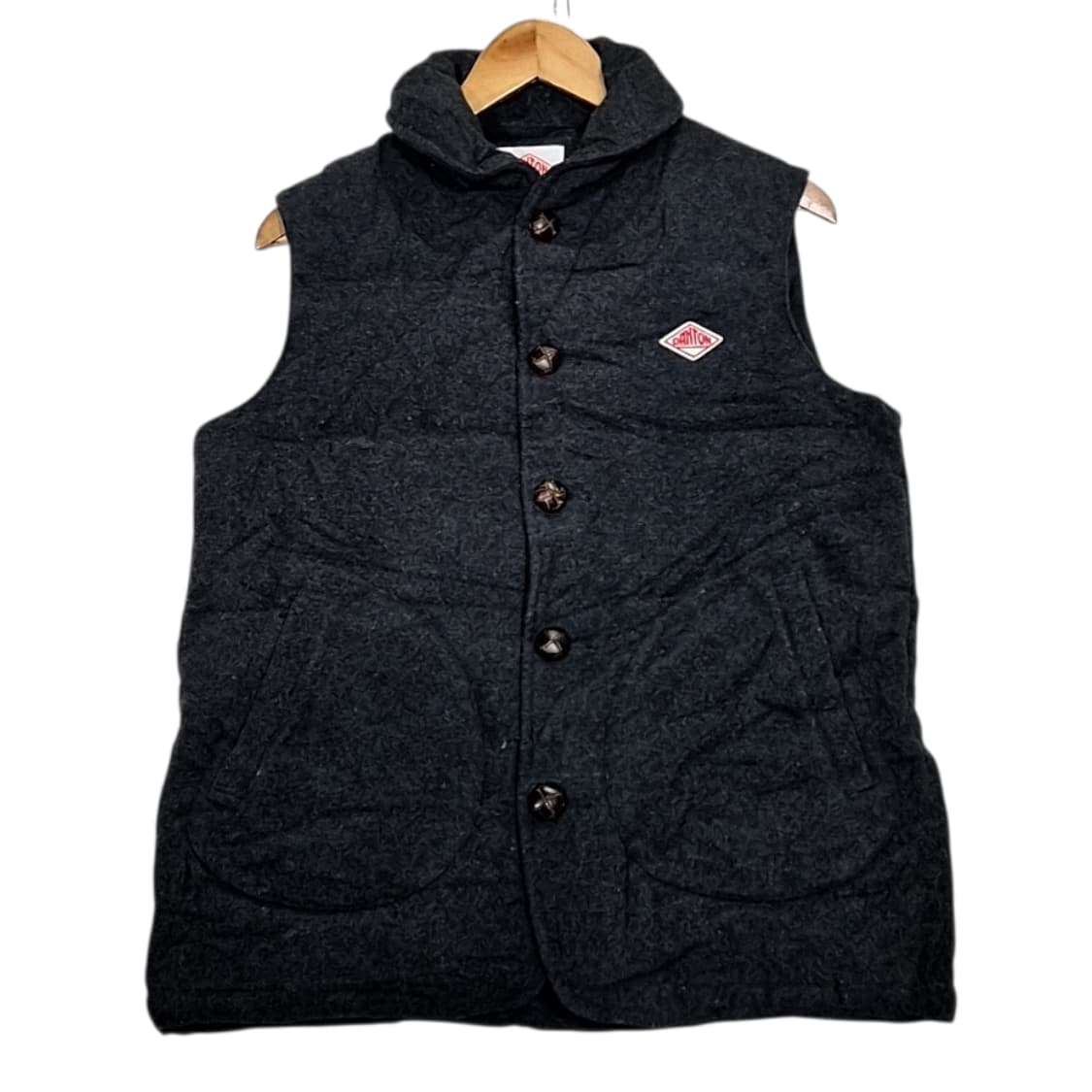 Danton x Beams 단톤x빔즈 울 패딩 조끼 상품이미지1