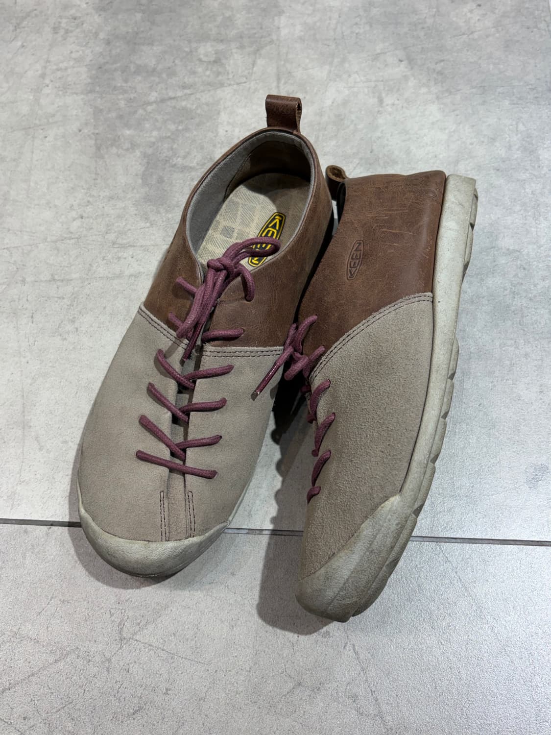 킨 keen 레더 스웨이드 빈티지 신발 상품이미지1