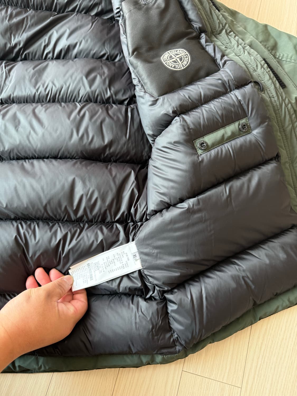 스톤아일랜드 마이크로 랩스 다운 파카 20fw 상품이미지2