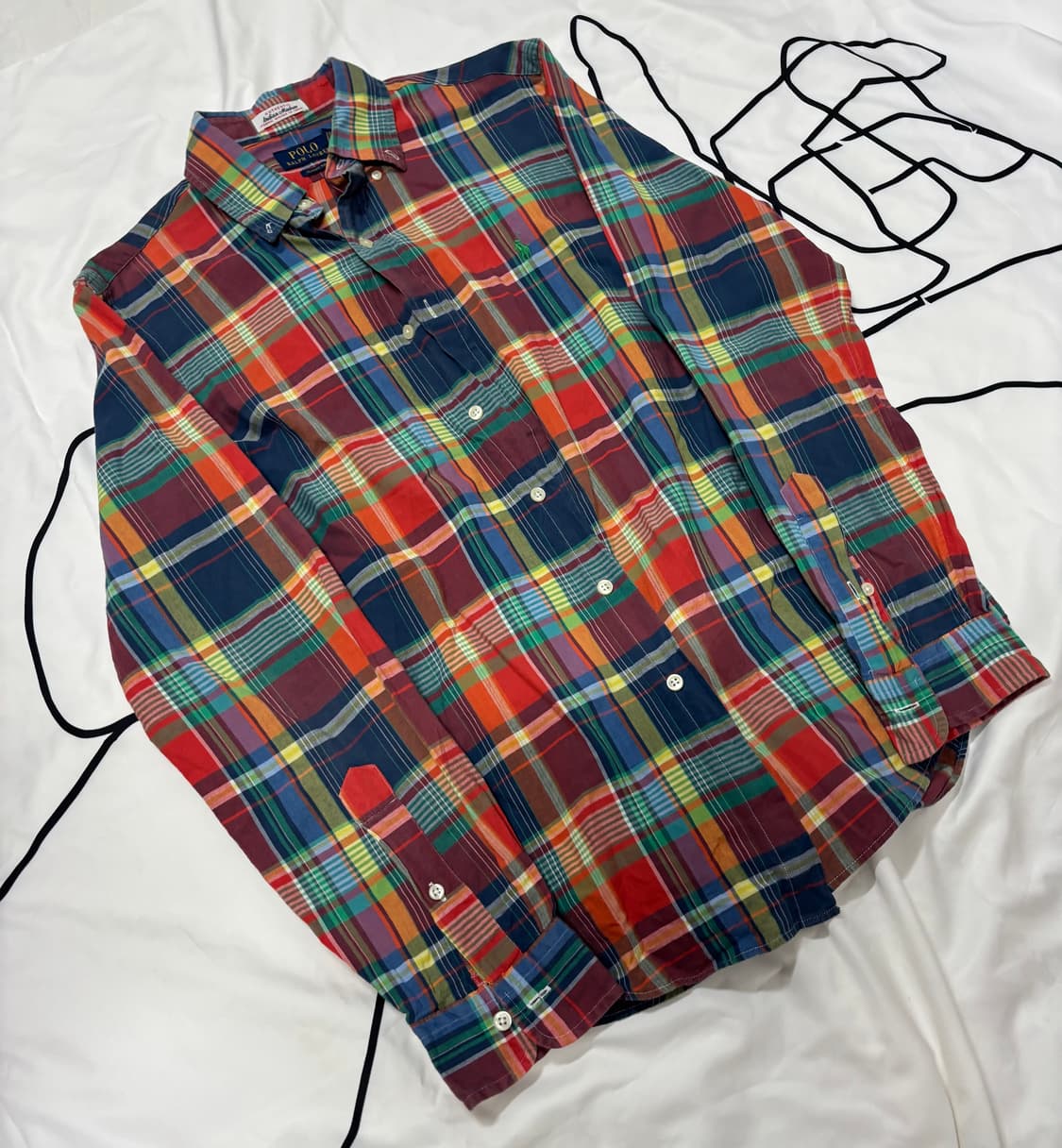 폴로 랄프로렌 마드라스셔츠 상품이미지1