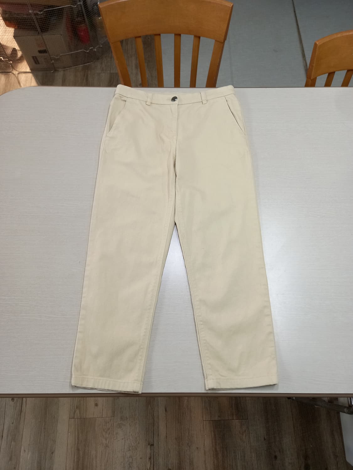 28 SYSTEM 스판 슬림일자 치노 연베이지 28-923 상품이미지1