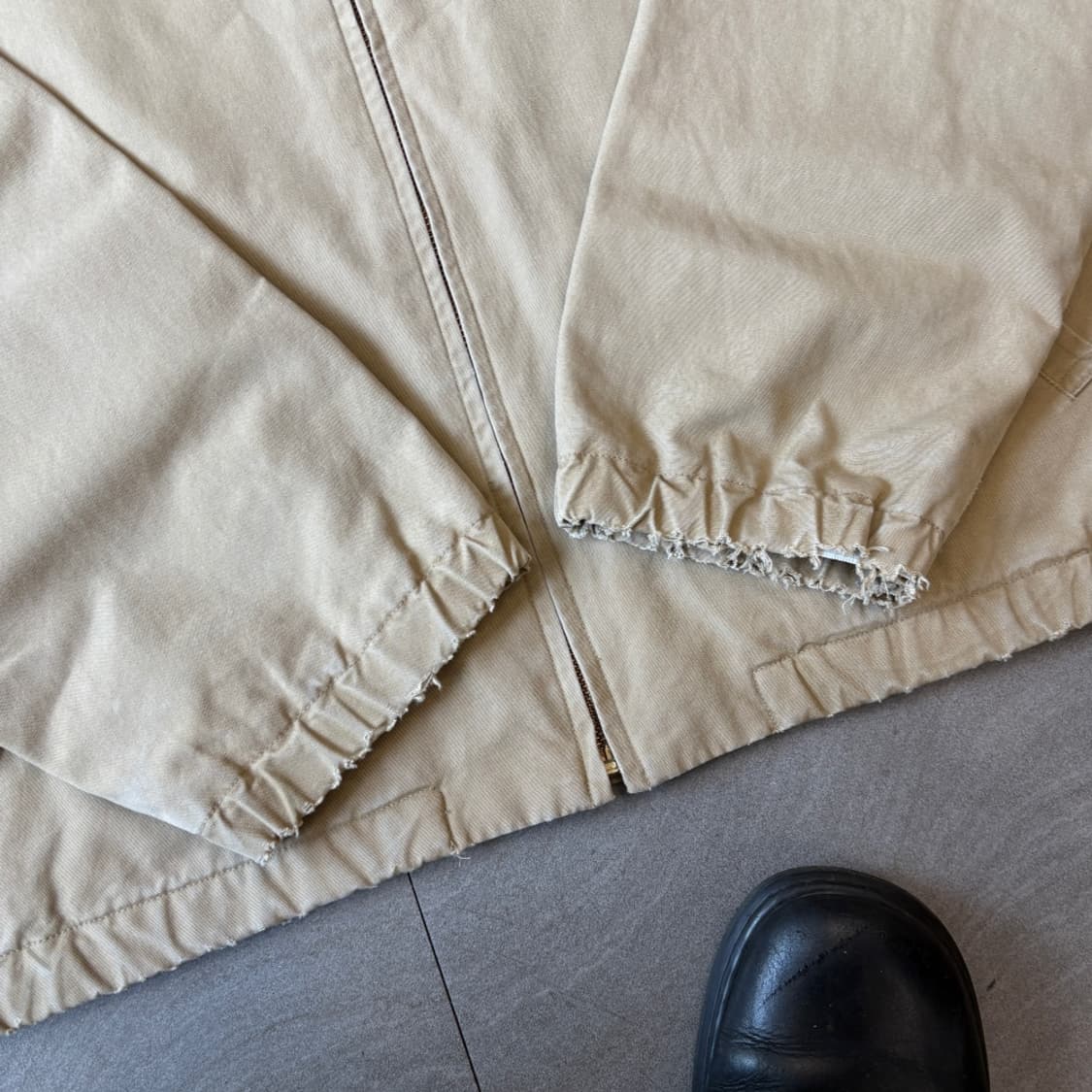 폴로 정품 베이지 스윙톱 라이트닝 자켓 상품이미지7