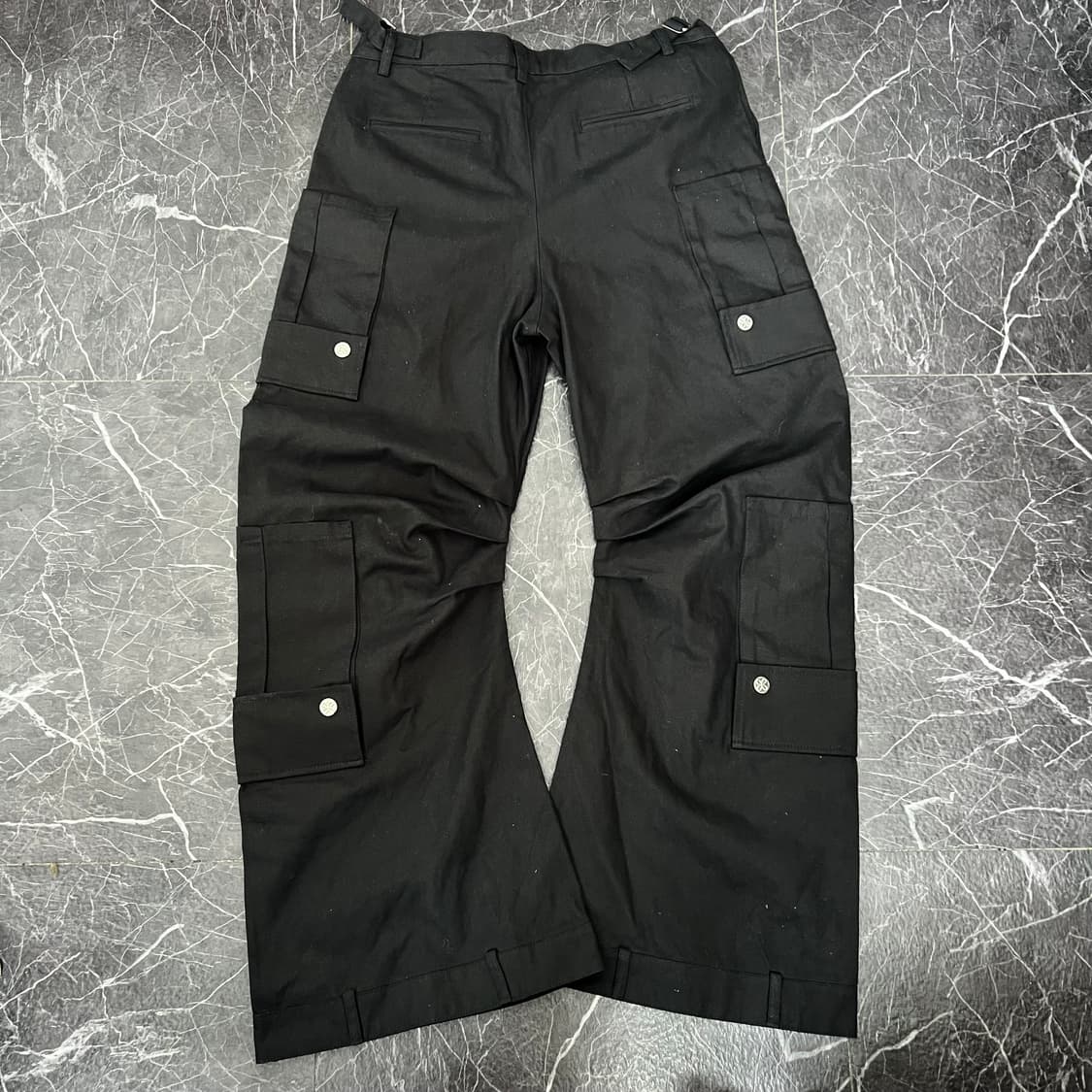 써저리 리버스 4 포켓 카고 팬츠 블랙 상품이미지7