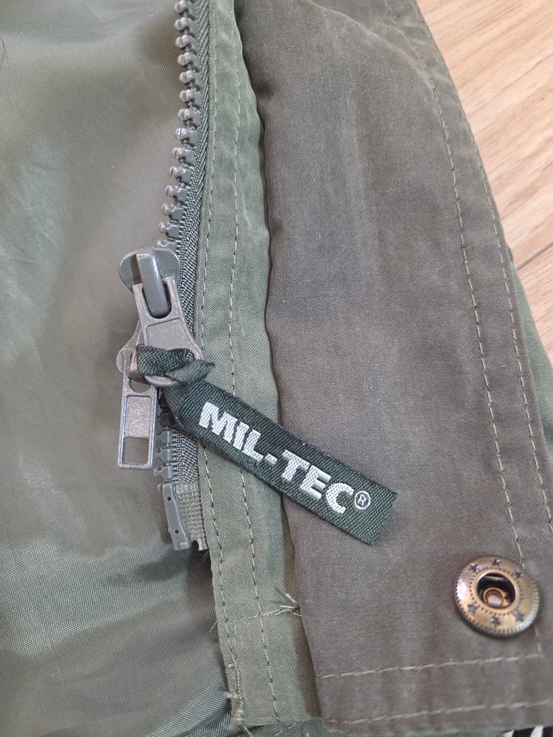 스텀 밀텍 헌팅 재킷 올리브 (105~110) 상품이미지7