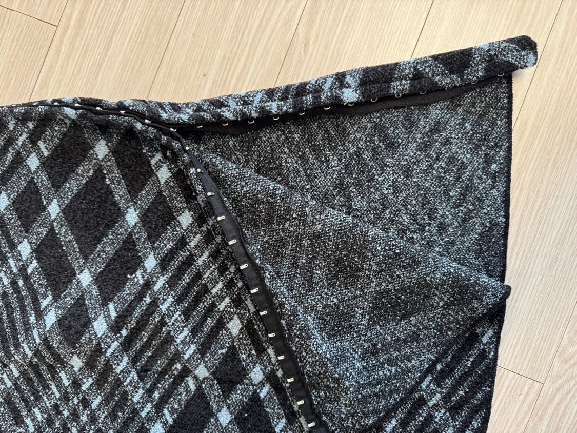 더오픈프로덕트 체크 니트 스커트 상품이미지4