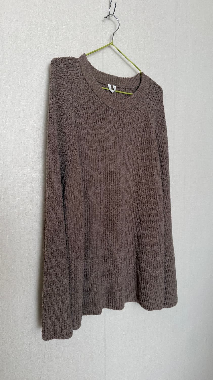 아르켓 ARKET 코튼 부클 니트 루즈핏 M 정가 13만원대 컨디션 굿 상품이미지4