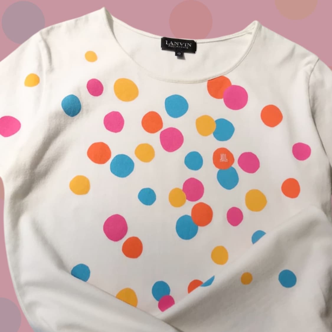 도쿄 빈티지걸의 랑방 땡땡이 티셔츠 상품이미지5