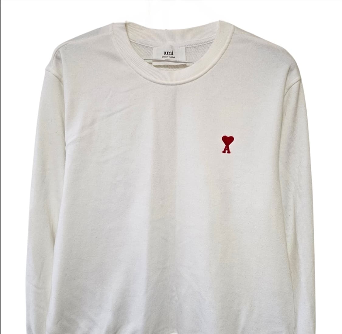 아미 맨투맨 100 L 하트 남여티셔츠 상품이미지2