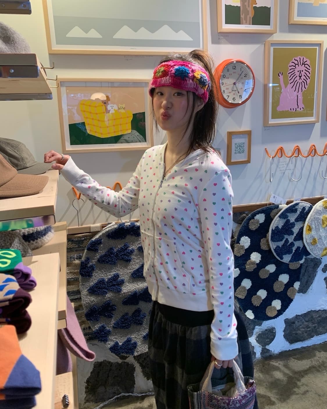 cute.. heart hoodie 상품이미지1