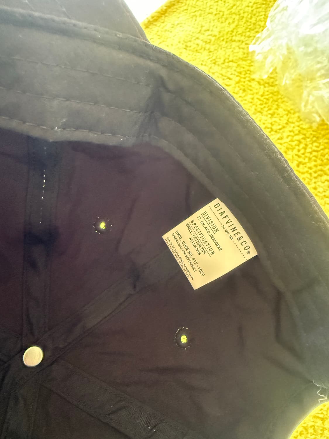 디아프바인 볼캡 상품이미지3