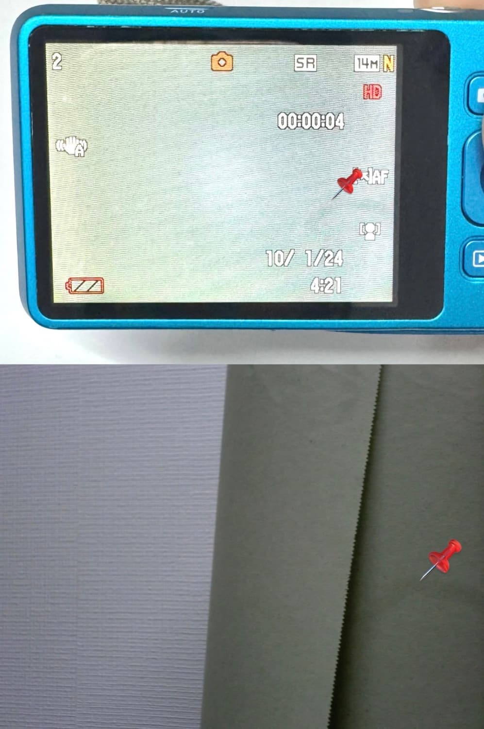 작례있음)🩵카시오 엑슬림 z800 Casio Exilim EX-Z800 상품이미지10