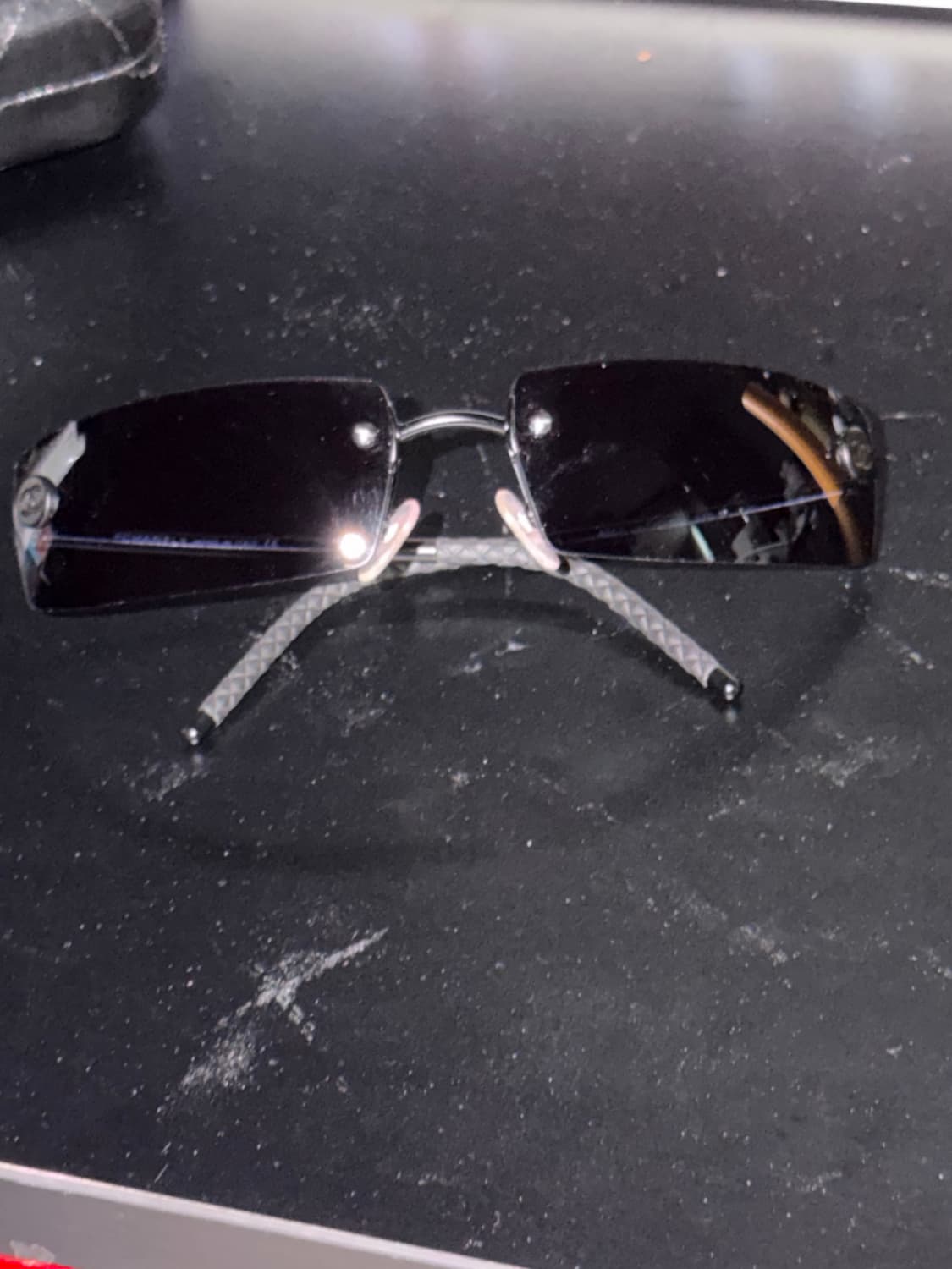 CHANEL Y2K rimless sunglasses 상품이미지3