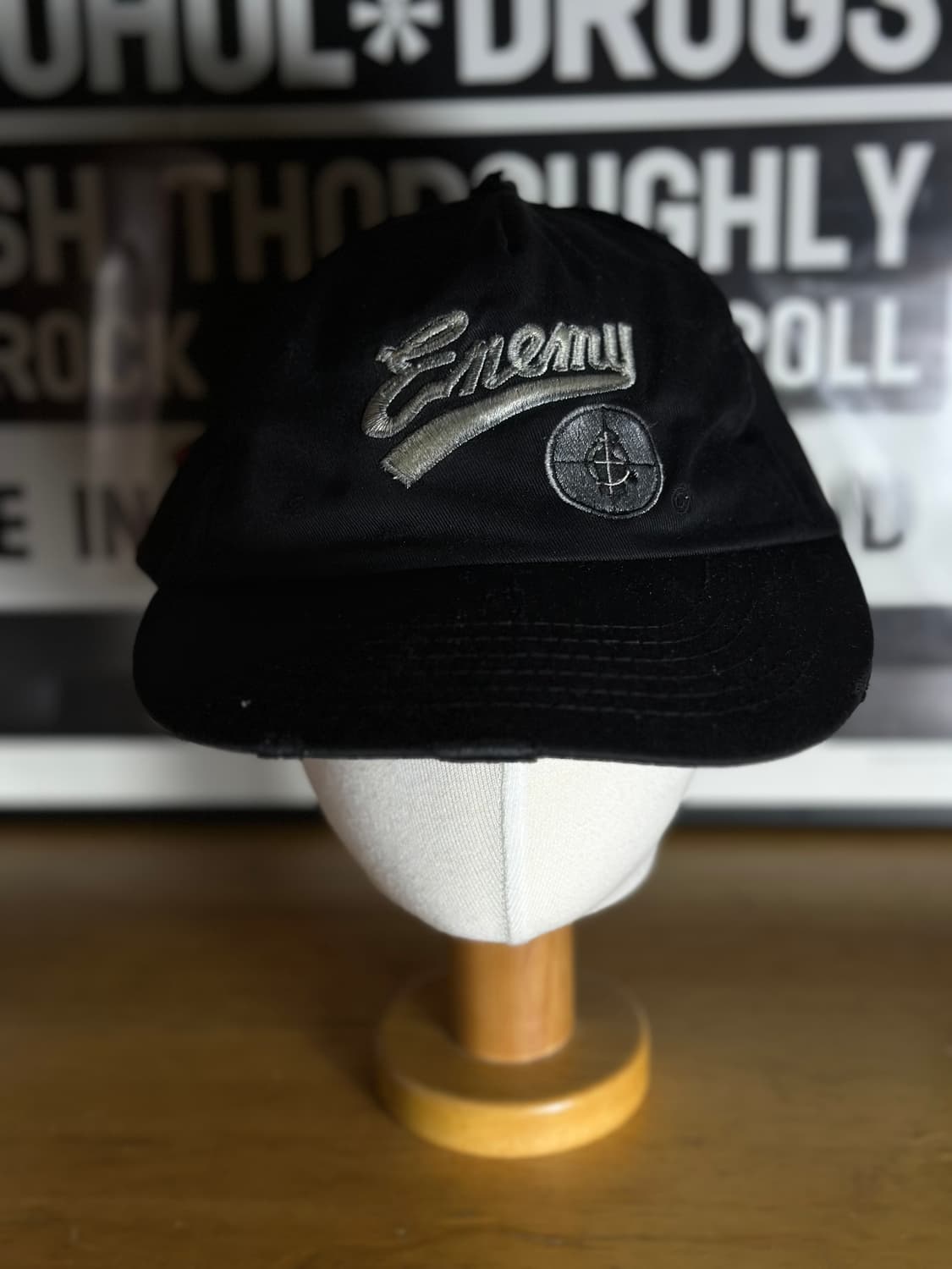 칸예착용) 90s Publice enemy 빈티지 퍼블릭에너미 모자 상품이미지1