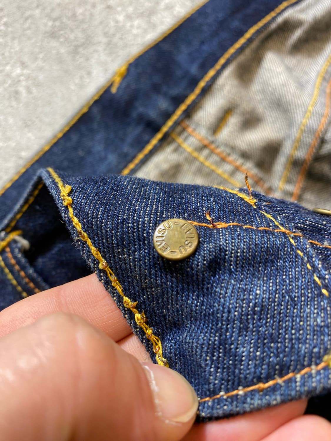 [38] EVISU 에비수 재팬 데님 팬츠 상품이미지9